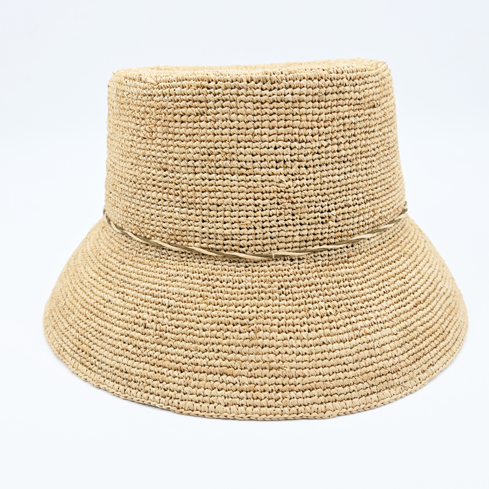 Raffia Bucket Hat 