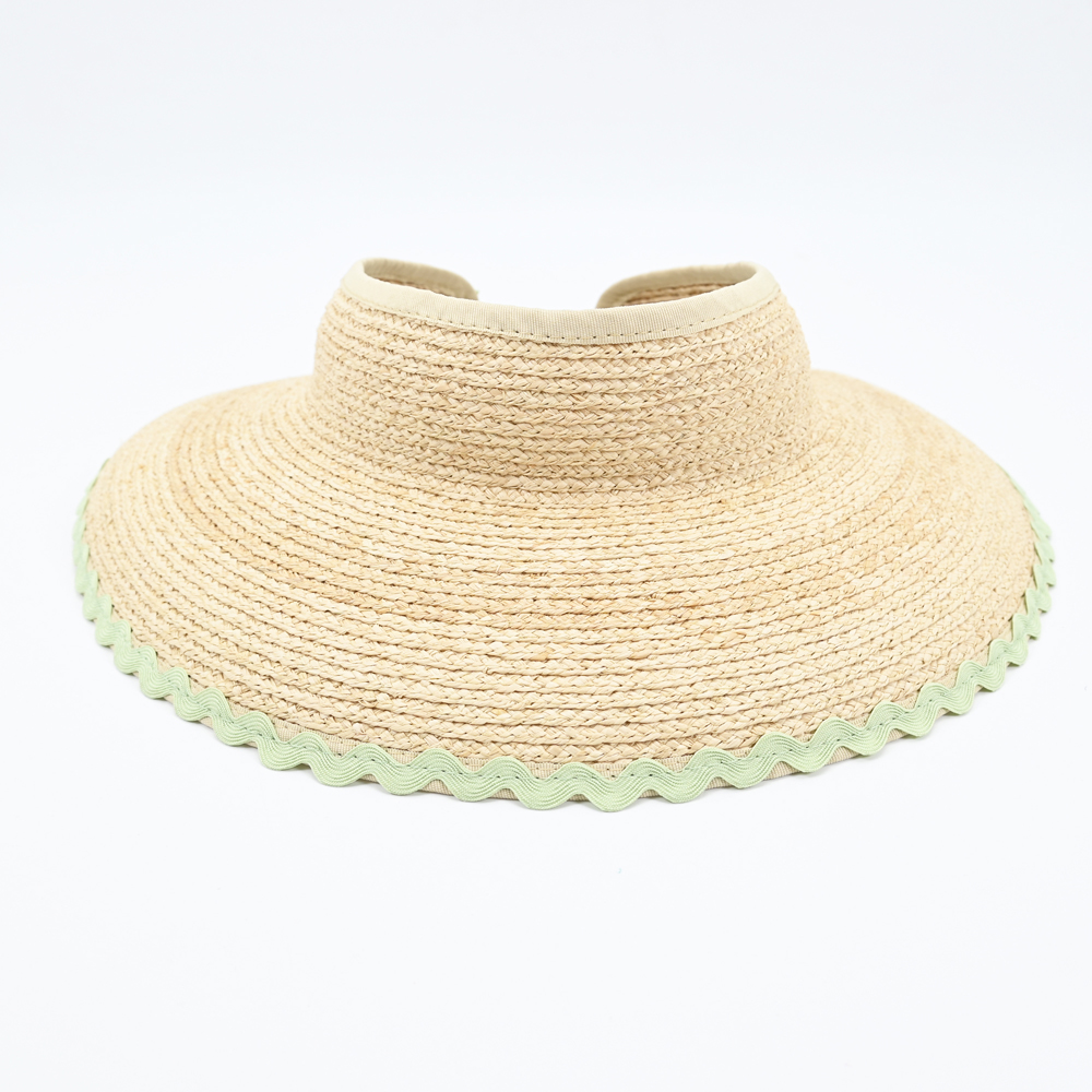 Raffia Braid Visor