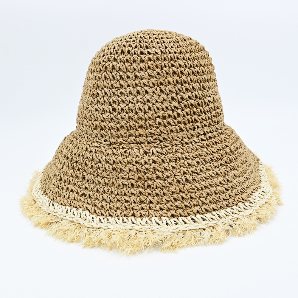 Womens Straw Sun Hat Wide Brim Floppy