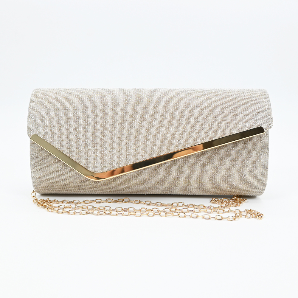 Dazzling Clutch Bag Evening Bag With Detachable Chain