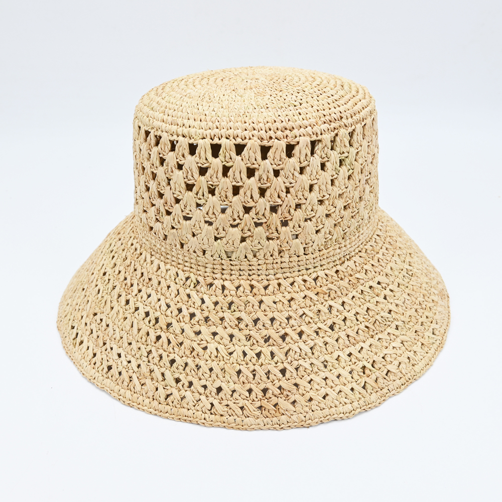Raffia Bucket Hat 