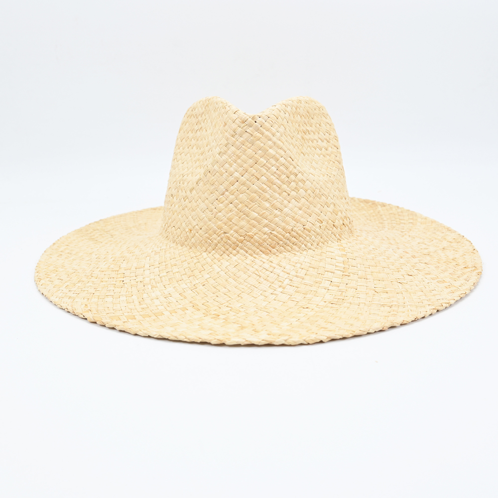 Lightweight Raffia Straw Panama Hat 