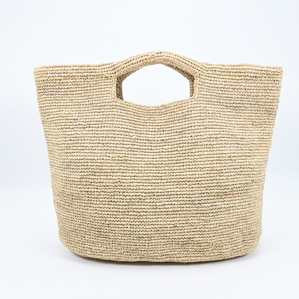 Large Raffia Tote