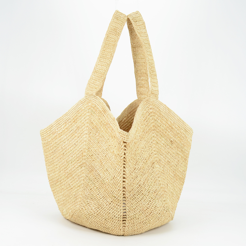 Large Raffia Tote Bag