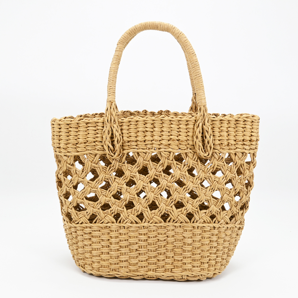 Summer Feeling Woven Straw Tote