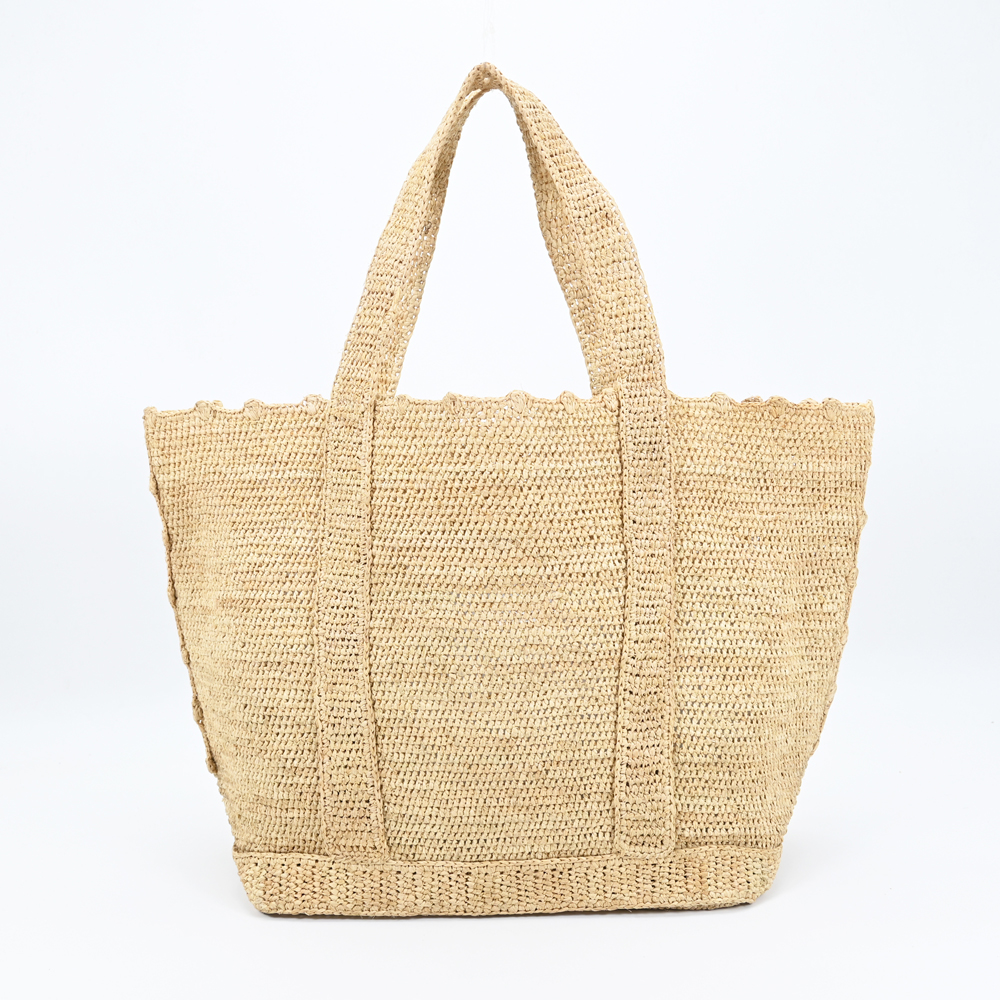 Straw Traveler Tote