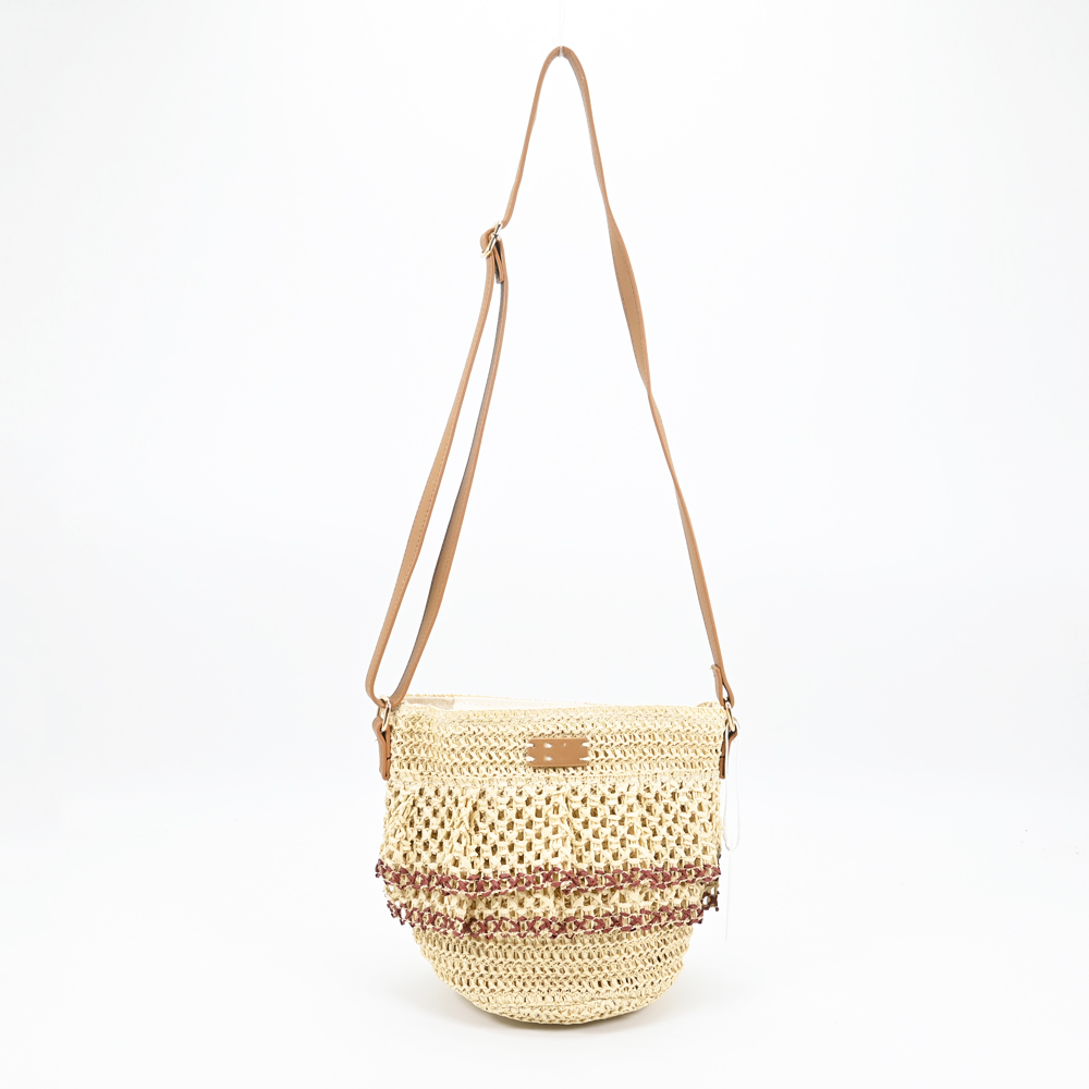 Paper Straw Cross Body